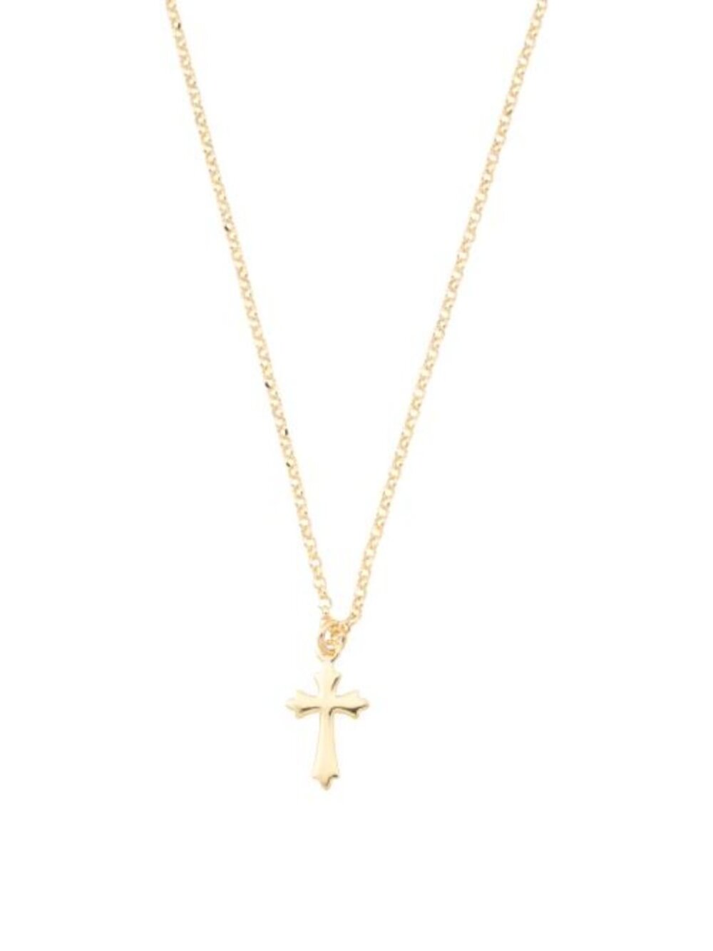 MIA FIORE Made In Italy 14kt Gold Plated Cross Necklace